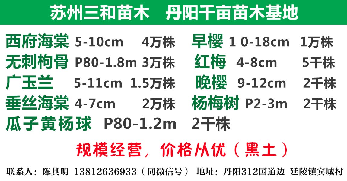 苏州三和苗木绿化有限公司