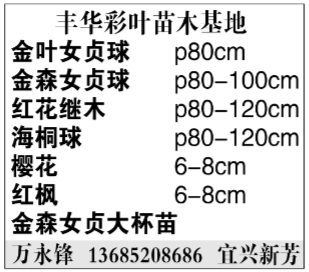 丰华彩叶苗木基地