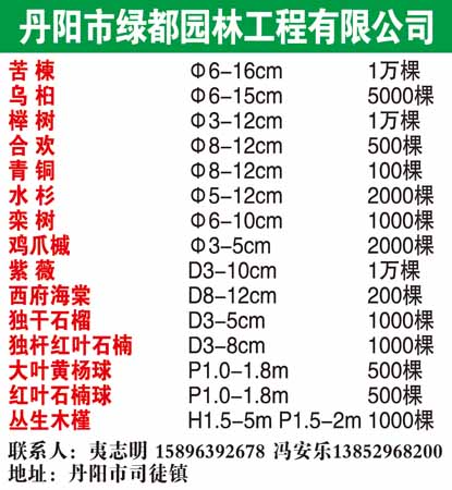 丹阳市绿都园林工程有限公司图片