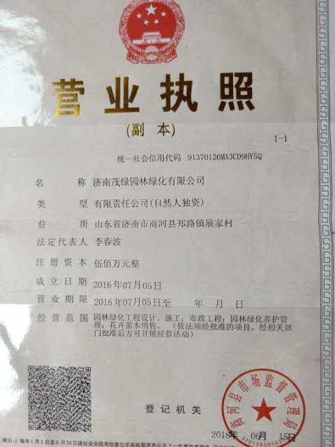济南茂绿源林有限公司